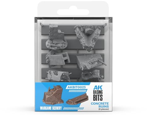 AK RESIN AKBIT0023 CONCRETE RUINS (8pcs)