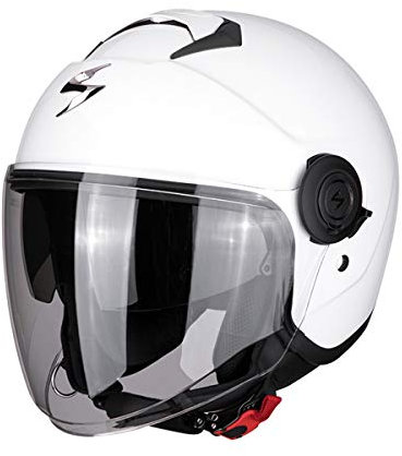 Scorpion Herren 83-100-05-04 Motorradhelm-Exo City, Transparent, M