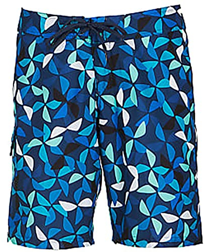 Kanu Surf Damen Marina UPF 50+ Active Swim Board Short (Reg & Plus Sizes) Boardshorts, Marineblau (Audrey Navy), 40