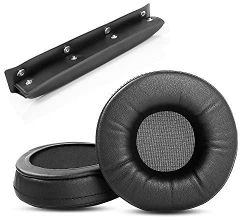 yxmiwqya 1sets Ersatz Ohrpolster Ohrpolster Kopfband Kissen Cover Tassen Kompatibel mit Beyerdynamic Custom One Pro Kopfhörer