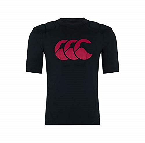 Canterbury Unisex Vapodri Raze Weste, Rugby Padded Protection Schutzhilfen, Schwarz, L