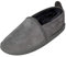 Hollert Damen & Herren Lammfell Hausschuhe Hubert GRAU Fellschuhe 100% Merino Schaffell Echtleder Gummisohle warm atmungsaktiv Schuhgröße EUR 45
