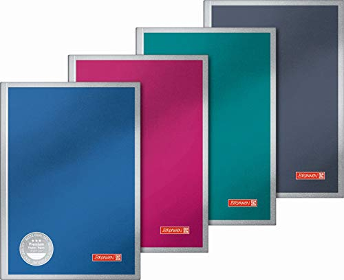 Notizbuch A5 lin 96Bl Premium Metal