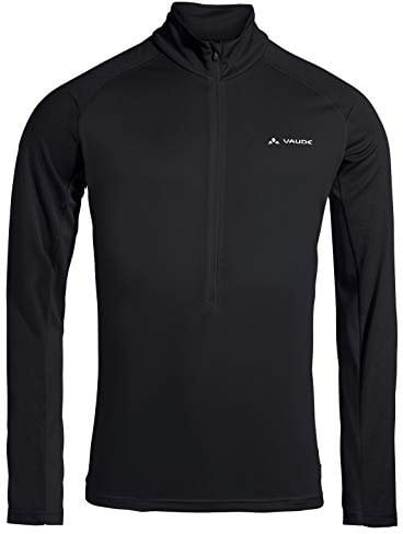 VAUDE Men's Larice Light Shirt II Suéter pulóver, Hombre, Negro, XX-Large
