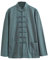 Veste Kung Fu Loose, Tai Chi Uniforme Hommes Chinoise Kung Fu Vêtements Coton Linge de Linge Vêtements Chun, Manches Longues Tang Costume Hanfu Veste Hanfu Couteau D green-8XL