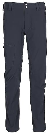 Rab Men's Incline Pants - Mid-Weight Wind-Resistant Softshell Trousers for Hiking, Trekking, & Climbing - Beluga - 36/30 Inseam