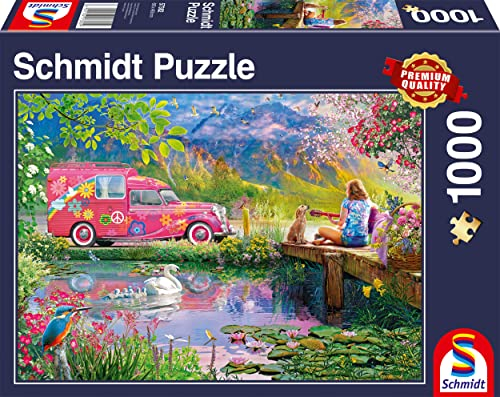 Schmidt Spiele 57382 Peace on Earth, 1000 Teile Puzzle