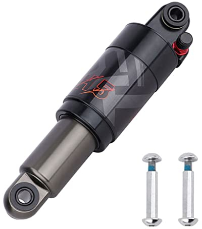 LvTu Air Shock Absorber, Soft Tail Fahrrad Stoßdämpfer 125/150/165/190/200 mm Mountainbike Mittelfederung (Color : 200mm)
