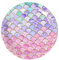 Mermaid Birthday Decorations,32 Pack Paper Plates for Baby Shower Party Supplies Mermaid Under the Sea Theme Party Disposable Dinnerware Plates for Mermaids Princess Birthday Party (9 Inch)