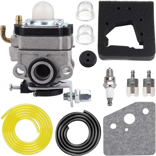 ZAMDOE FG100 GX31 Carburatore di Ricambio per Honda 4 Tempi Tiller GX22 GX31 HHE31C Edger HHT31S UMK431 UMK431K1 tagliabordi/Decespugliatore 16100-ZM5-A95 16100-ZM5-803 con Filtro Aria Candela