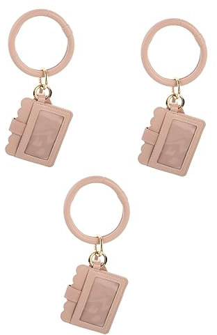 minkissy Lot De 3 Pochettes À Rouge À Lèvres Faites À La Main Avec Porte-clés Et Bracelet Rangement Compact Et Polyvalent Pour Produits Pour Les Lèvres