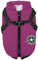 Voarge Hundejacke Winterweste Jacken, Hundemantel mit Geschirr für Kleine Hunde Hundemantel Wasserdicht Maschinen Waschbarer Reflektierender Streifen Design Haltbarer D-Ring (XL, Lila)