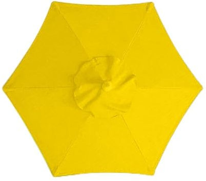 SANGOGO Housse de rechange pour parasol de marché, 3 m, 8 m, imperméable, avec pare-soleil, protection UV, toile de rechange pour 8 baleines, baldaquin de rechange pour parasol d'extérieur