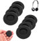 8 PCS Headphone Covers - Replacement Earpad Foam Sponge (5cm) for Most Standard Size Office Headsets