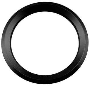 EQPWZG Auto Styling Dekoration Ring Lenkrad Trim Kreis Aufkleber, for BMW, for M3 M5 E36 E46 E60 E90 E92 X1 F48 X3 X5 X6, Auto Aufkleber Lenkradverkleidung(Black)