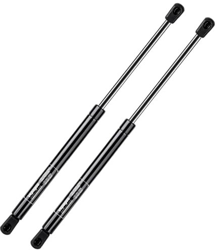 Lot de 2 vérins à gaz universels 300 mm 300 N 30 kg pour camping-car, couvercle de porte, porte, abri de jardin, fenêtre et autres projets robustes personnalisés