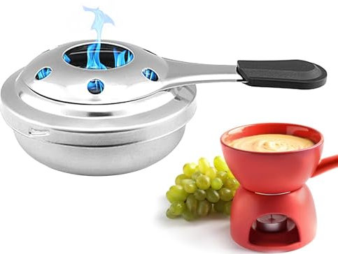 Klein Alkoholkocher, Fondue Brenner Aus Edelstahl, Tragbarer Alkoholherd Campingkocher Outdoor Alkoholbrenner Klein Alkohol Kocher Für Camping Küche Picknick