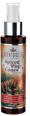 Holyart Weihnachtsbäume: Duftspray für Weihnachtsbaum, Tannenzapfen & Gewürze, Scentsicles, 114 g