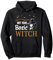 Lustiges Halloween-Kostüm für Damen mit Aufschrift Not Your Basic Witch Pullover Hoodie