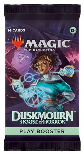 Duskmourn: House of Horror – Play Booster – 14 cartas por paquete – Horror y estrategia + Protección de envío Heartforcards®