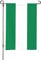 Bandera de Nigeria para jardín de primavera para exteriores, perfecta para decoraciones de patio de Pascua y decoración de primavera al aire libre