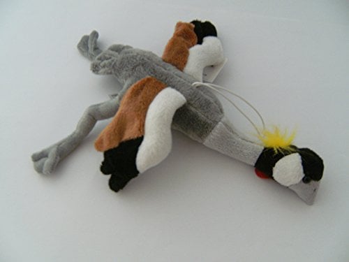 Cornelißen Stofftier Kronenkranich 25 cm, Kuscheltier Plüschtier Vogel Kraniche