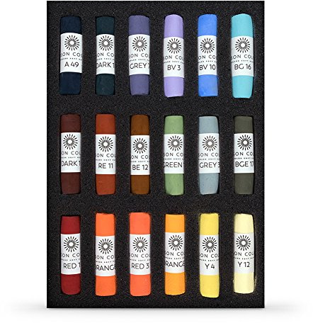 Unison : Soft Pastel : Les Darlow Landscape Set of 18