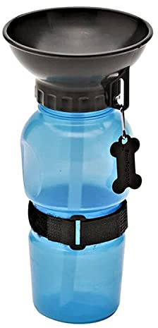 TEMPO DI SALDI Bottiglia Portatile Acqua Con Dispenser Ciotola Da Viaggio Per Cani E Gatti