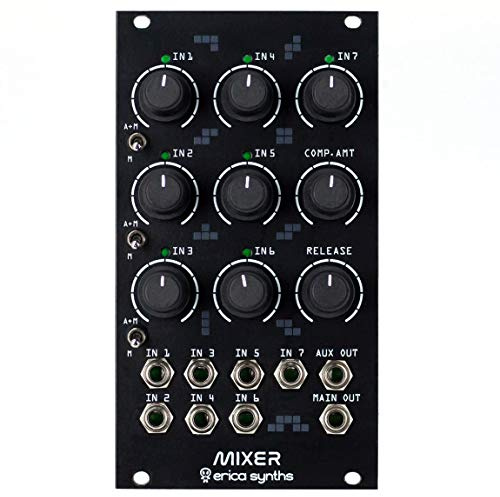 Erica Synths Drum Series Drum Mixer Eurorack Module