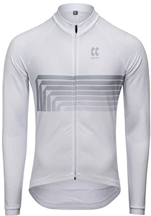 Kalas Motion Z2 Men's Long Sleeve Jersey, White, X-Large