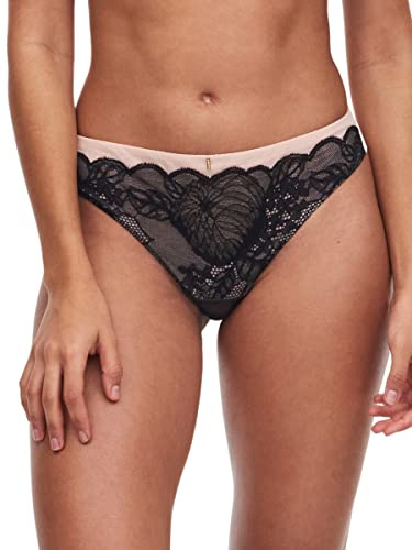 Chantelle Midnight Flowers Tanga Black Black M - 12