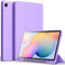 CACOE Custodia Cover Compatibile con Samsung Galaxy Tab S6 Lite 10.4 Pollici 2022/2020 SM-P610N/P615N con Portapenne-Ultra Sottile con Cover Leggero Supporto in Pelle PU Case, Viola