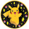 amscan Pokémon 9917104-66 Lot de 8 assiettes en carton pour fête d'anniversaire d'enfant