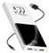 Slim Power Bank, 10000mah Fast Charging Portable Charger, PD 22.5W USB-C in/Out Battery Pack with LED Display, Compatible with iPhone15/14/13/12,Samsung,Google Android(White)