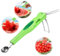 JIEYAO 3 in 1 Kugelausstecher, Wassermelonen Schneider Melonenausstecher Kugeln Melonenballer Schaufel Set mit Fruchtgabel Edelstahl Obstschnitzwerkzeug Set für Cantaloupe Papaya Drachenfrucht