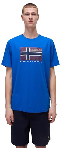 Napapijri Herren Semiles Short Sleeve T-Shirt Semiles Kurzarm-T-Shirt (1er Pack)