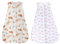 Danolt baby schlafsack 0-6 monate, sommerschlafsack baby, schlafsack baby sommer, babyschlafsack neugeborene, regenbogen
