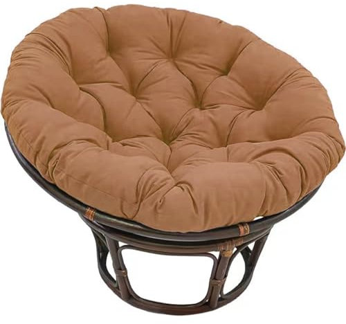 A,120cm,Papasansessel Kissen Groß Wasserdicht Papasan Sitzkissen Für Hängesessel Rund Papasan Sessel Garten Stuhlauflag Bequem Weich Hängesessel Kissen Für Korbsessel
