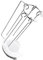 Abaodam 1Set Appendini per Kebab Portatile Inossidabile con Leccarda per Barbecue Struttura Resistente per Grigliate Carne e Verdure