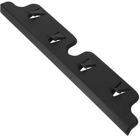 TOGEVAL Cache Plaque Electrique 16cm en Fer pour Protection Entre le Poêle Comptoir, Bord de Comptoir Métallique, Joint D'étanchéité pour Four, Kit Cuisine Facile à Installer et Nettoyer
