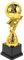 iplusmile trophée de Foot Coupes du trophée Gagnant Gagner des trophées cérémonies de Remise des Prix des équipes trophées de Football pour Enfants trophée du Concours Plastique Réutilisable
