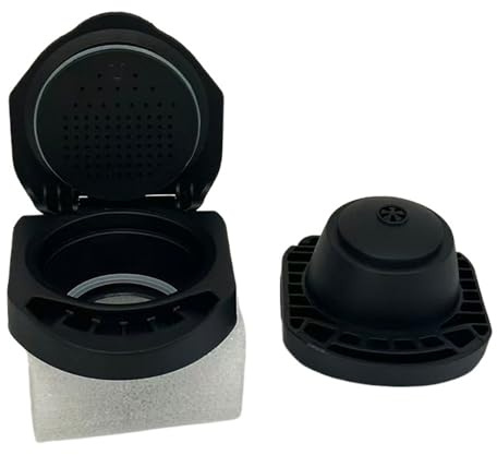 KMIXWIDQ Kompatibel Mit Dolce Gusto, Wiederverwendbarer Kapseladapter, Kaffeekapsel-Umwandlung