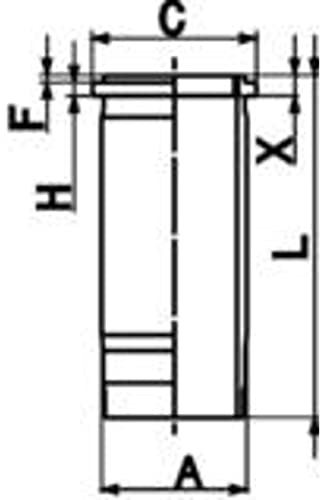 Kolbenschmidt 89925110 - Zylinderlaufbuchse