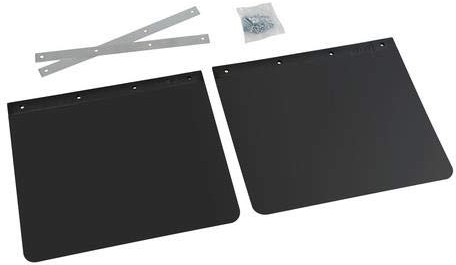 Paraspruzzi per furgone, 35 x 30 cm, resistente kit di montaggio