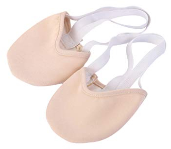 Healifty Halb Sohle Ballettschuh zeitgenössische Pirouette Tanz lyrische Turnschuhe Tanz Pfote für Ballett Jazz Frauen Mädchen Größe L (Hautfarbe)