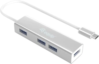 Equip 128958 USB-C-AUF-USB-3.0-HUBS MIT 4 Ports