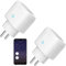 Jinvoo Presa Intelligente Zigbee con Consumo Energetico, (Tipo F), 16A, Ripetitore Zigbee, Hub ZigBee Richiesto, Funziona con Home Assistant, Homey, Compatibile con SmartThings, Alexa, Hubitat