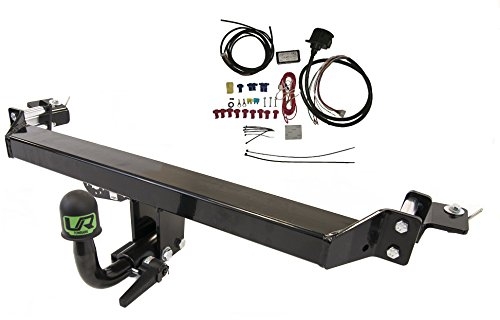 UmbraRimorchi Abnehmbar Anhängerkupplung 7-polig C2 E-Satz Kompatibel Mit Volkswagen Caddy III Maxi IV 43062C 03/2004-05/2015