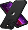 ORETECH Coque pour iPhone 13 Pro + 2 Pièces Verre Trempé Protection écran, 2 en 1 Antichoc Souple Silicone TPU Arrière Rigide PC Avant Housse de Protection pour iPhone 13 Pro Case 6,1 Noir