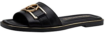 Tamaris Damen Slipper, Frauen Slip On,TOUCHit-Fußbett,Freizeit,Slipper,Mokassins,Halbschuhe,Slip-ons,Slides,Schlupfschuhe,Loafer,Black,40 EU